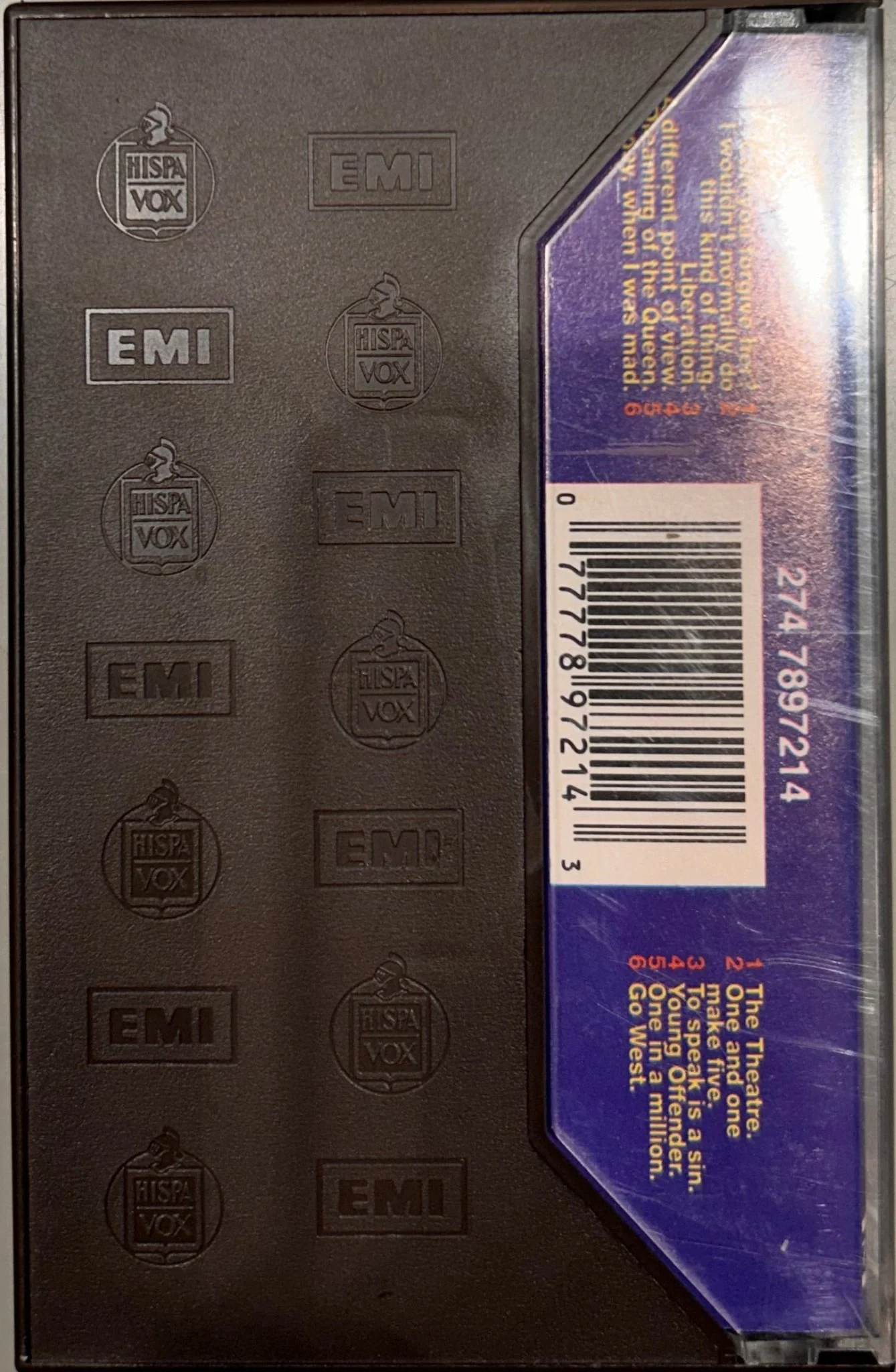 CASSETTE Pet Shop Boys ‎– Very 2ª Mano - Image 2