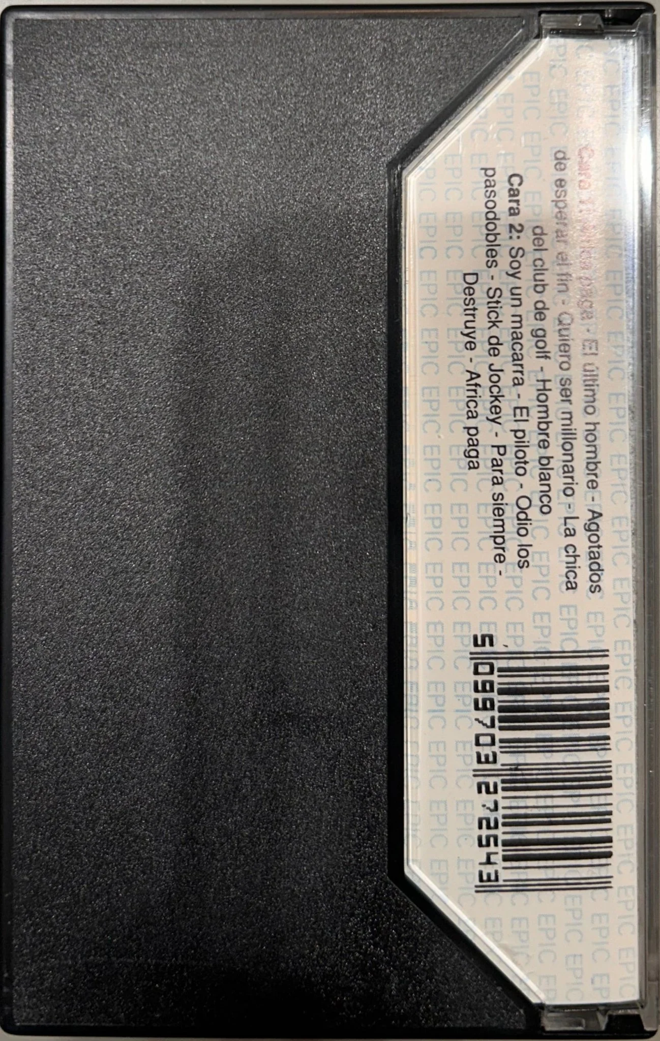 CASSETTE Ilegales – Agotados De Esperar El Fin 2ª Mano - Image 2