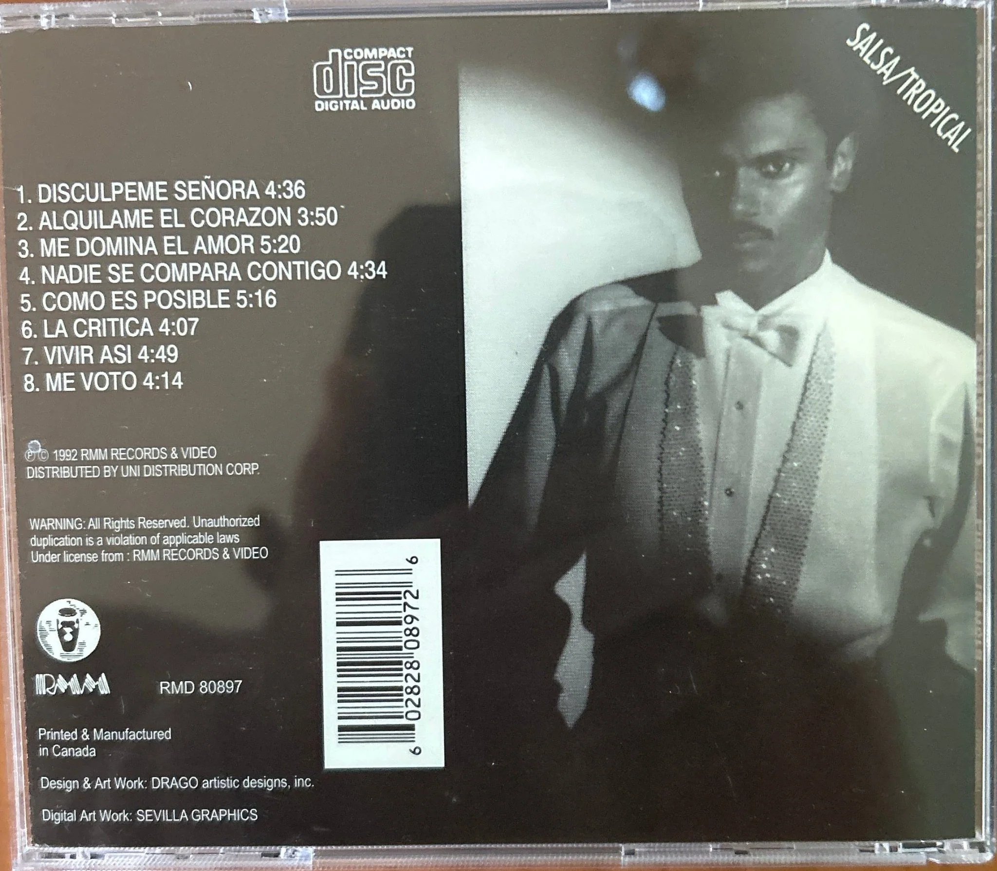 CD Jose Alberto 'El Canario' ‎– Llego La Hora 2ª Mano - Image 2