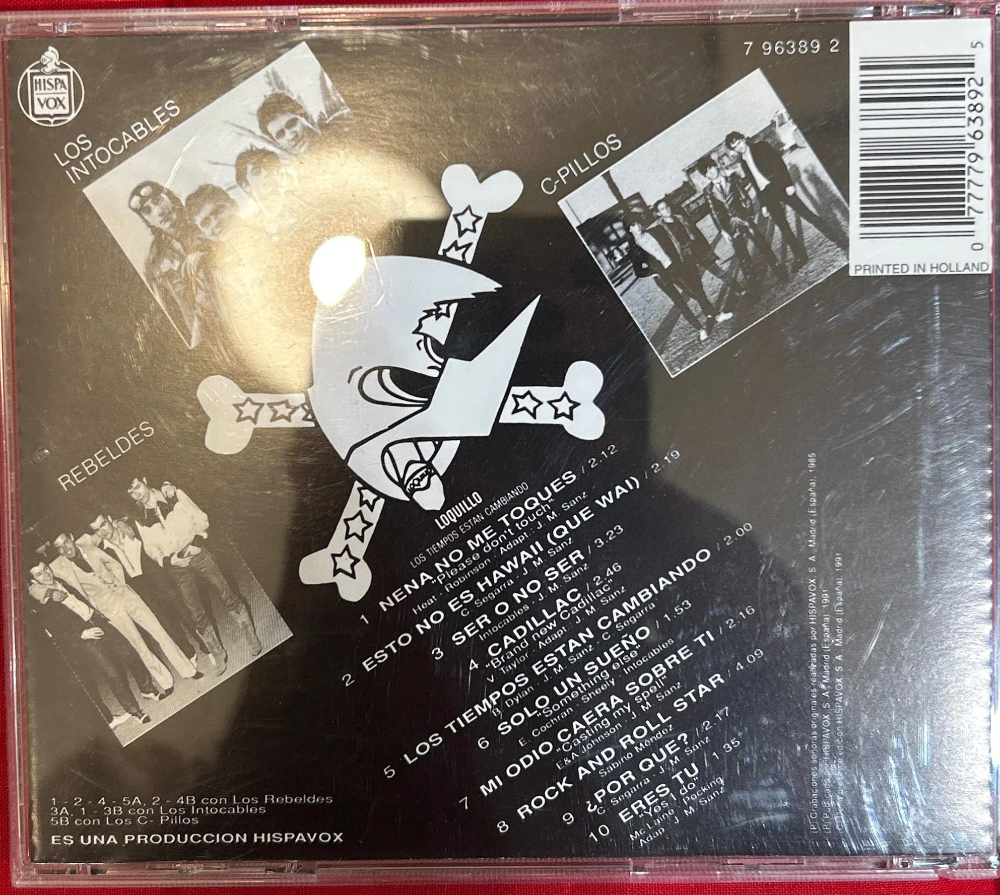 CD Loquillo – Los Tiempos Están Cambiando 2ª Mano - Image 2