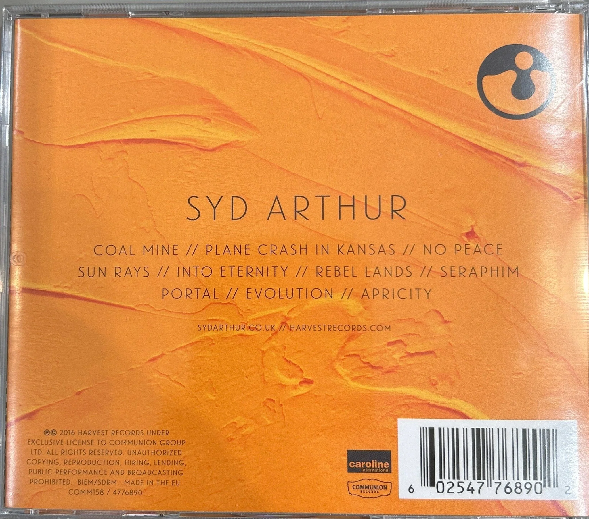 CD Syd Arthur ‎– Apricity 2ª Mano (Producto exclusivo recogida en tienda) - Image 2