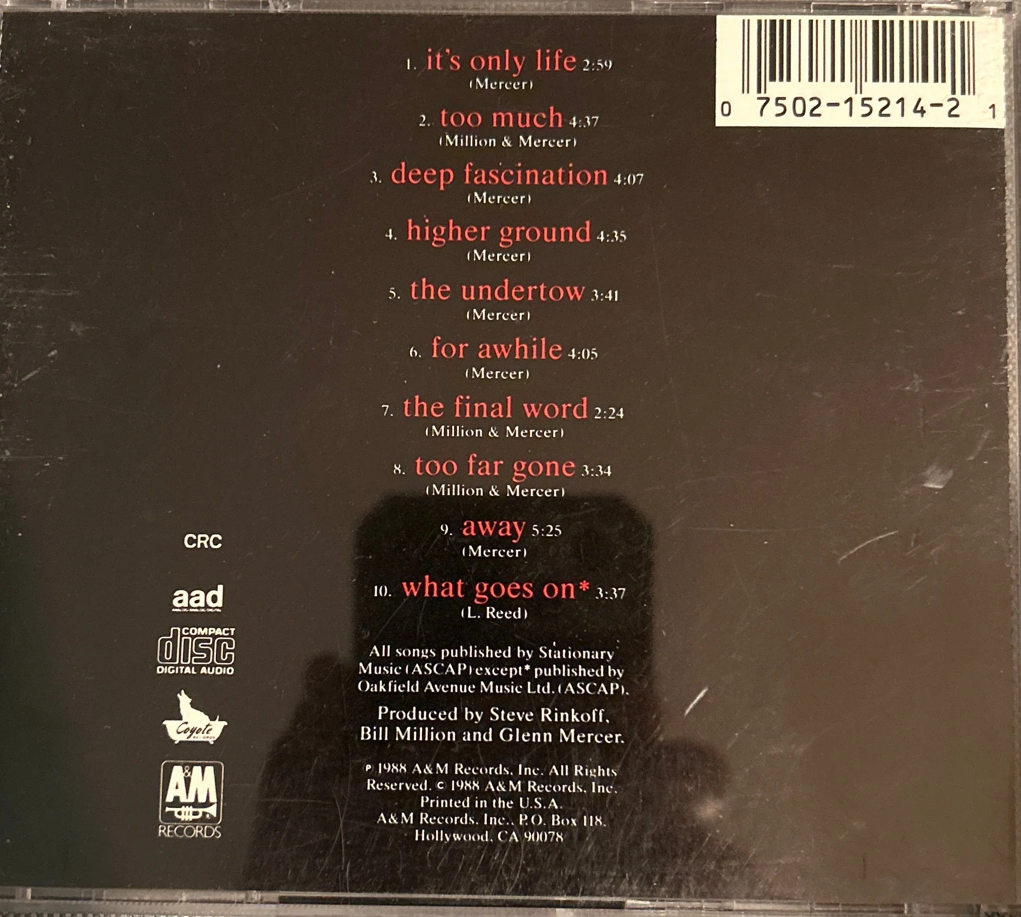 CD The Feelies ‎– Only Life 2ª Mano - Image 2