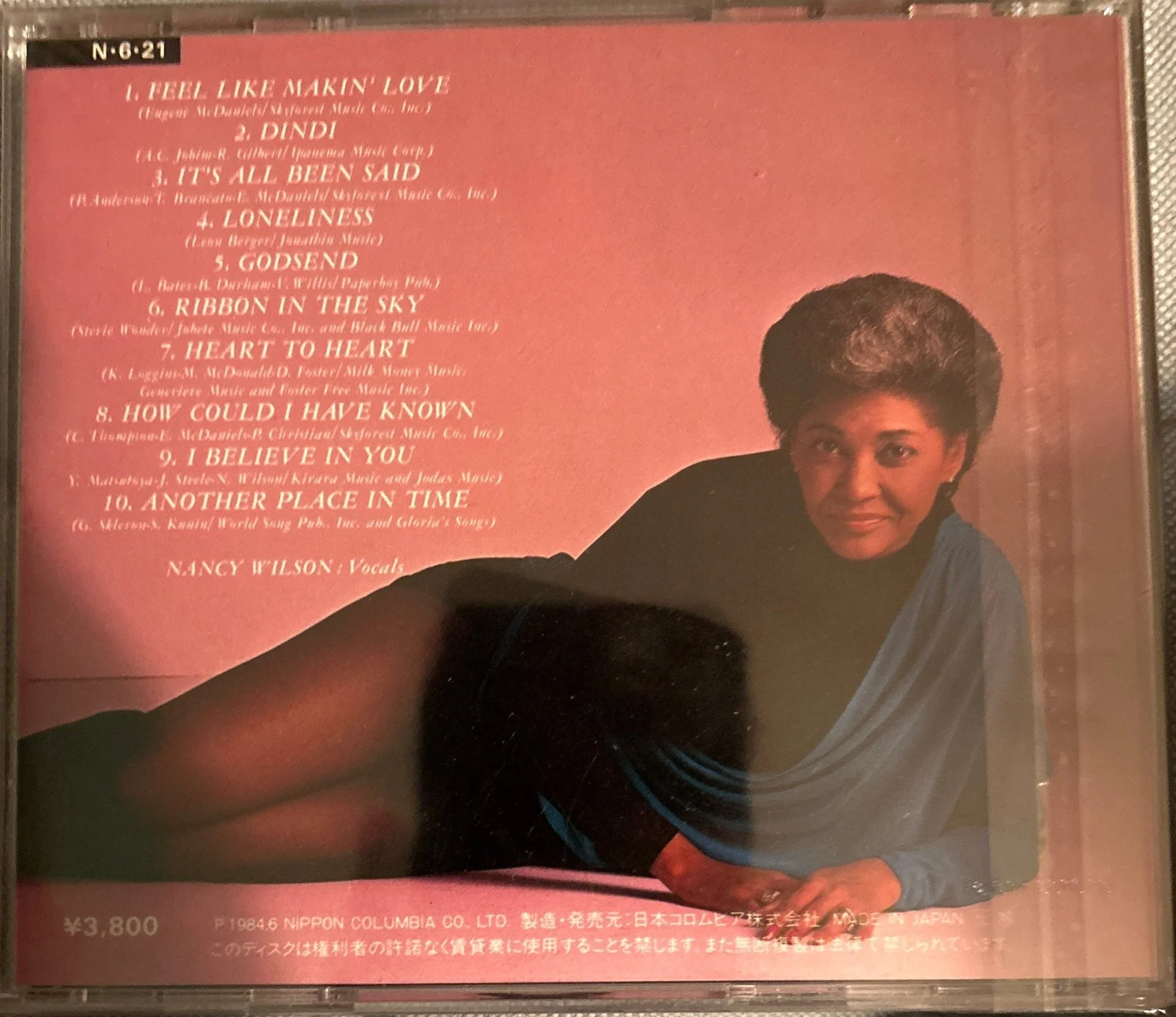 CD Nancy Wilson ‎– Godsend 2ª Mano - Image 2