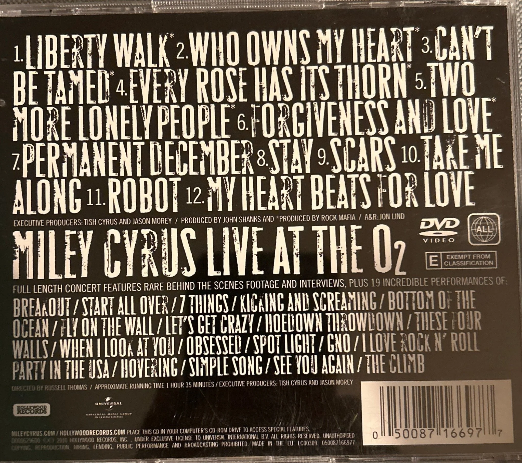CD Miley Cyrus ‎– Can't Be Tamed 2ª Mano - Image 2