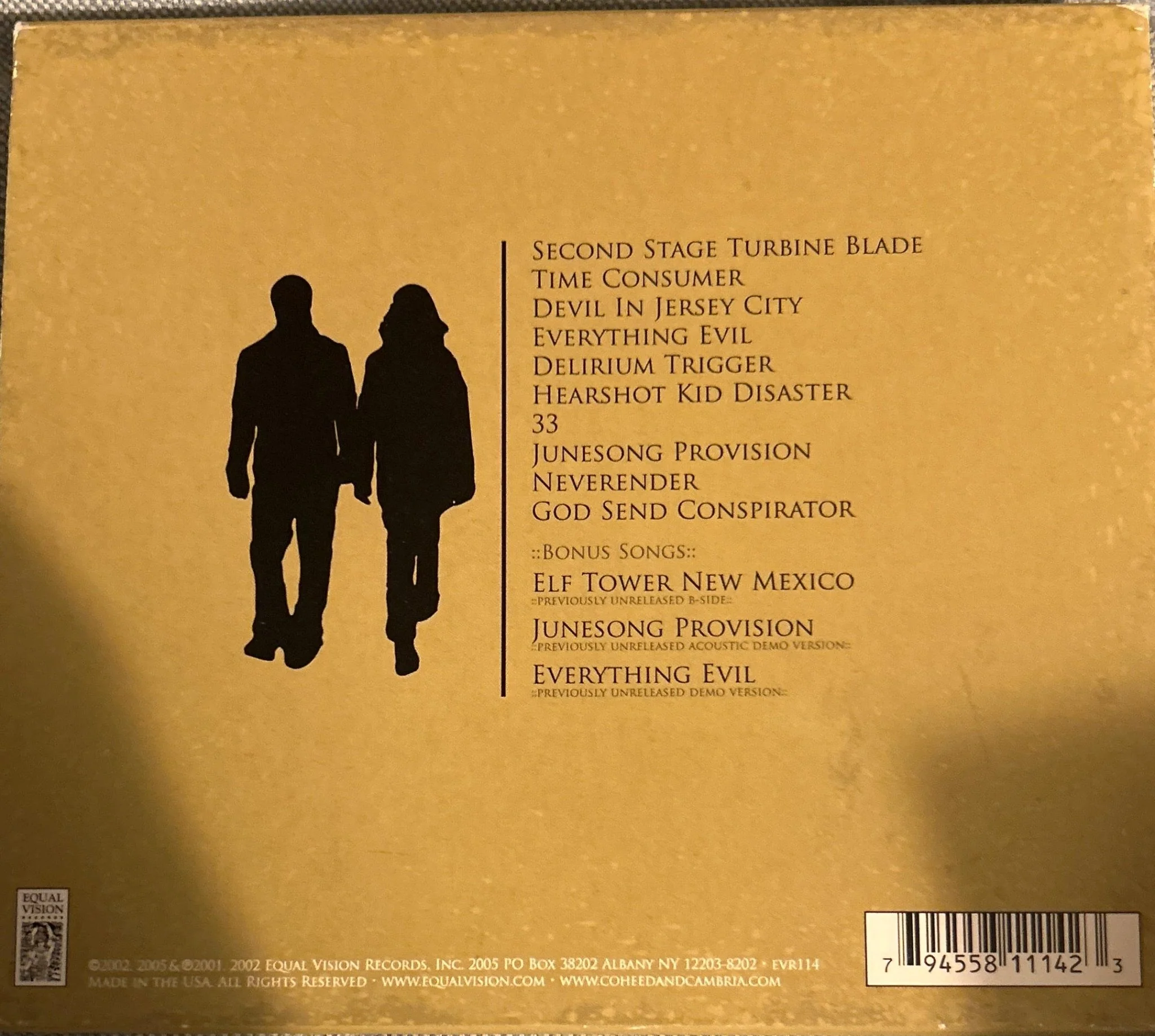 CD Coheed And Cambria ‎– The Second Stage Turbine Blade 2ª Mano - Image 2