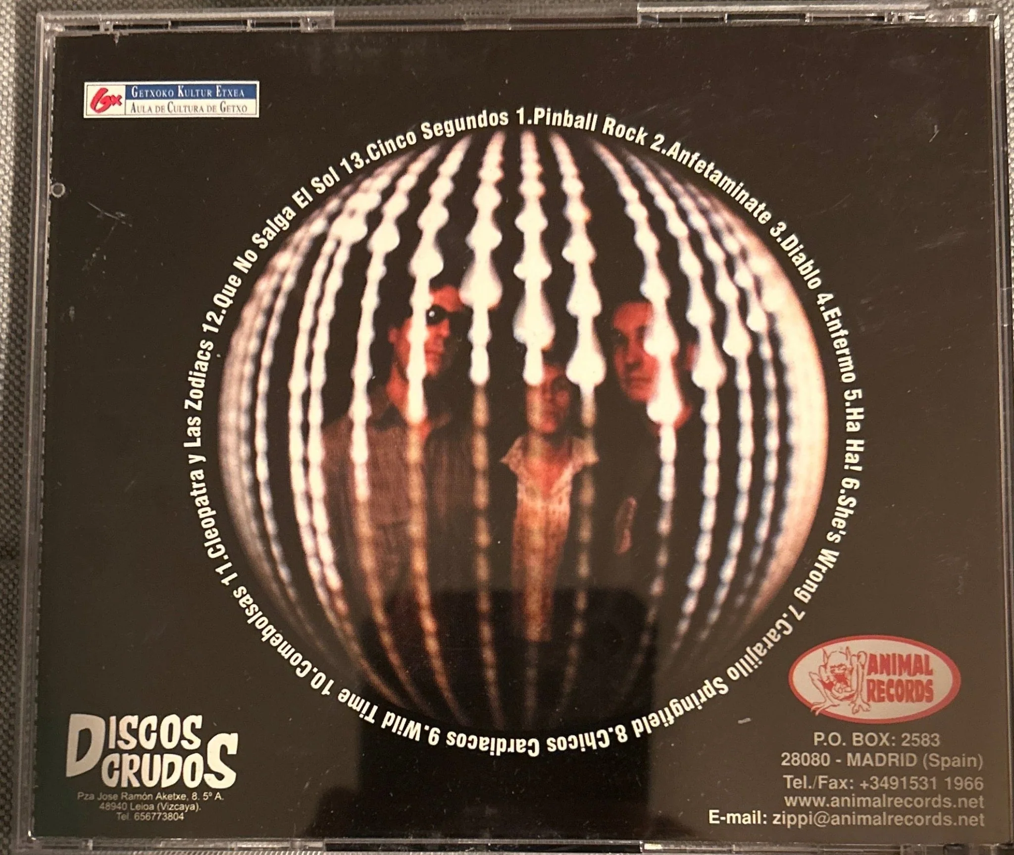CD Zodiacs ‎– Pinball Rock 2ª Mano - Image 2