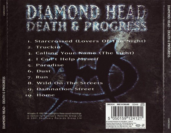 CD Diamond Head (2) ‎– Death & Progress 2ª Mano - Image 2