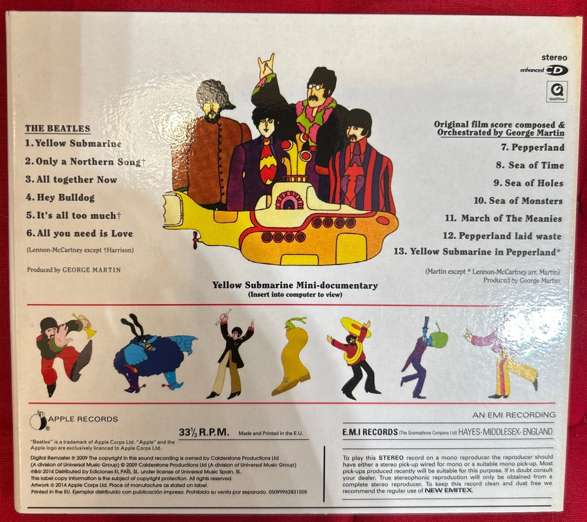 CD The Beatles ‎– Yellow Submarine 2ª mano - Image 2