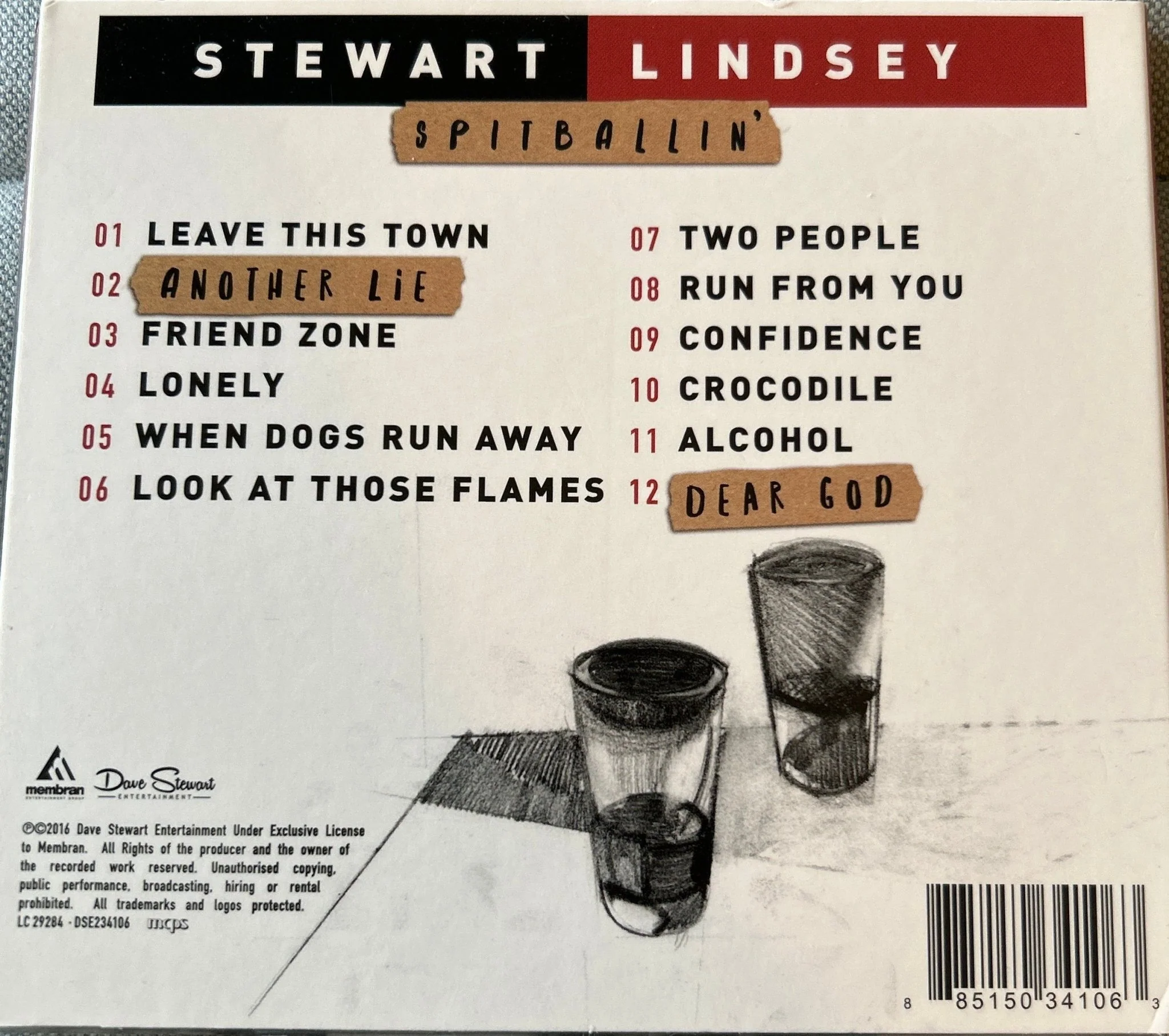 CD Stewart Lindsey – Spitballin' 2ª Mano - Image 2