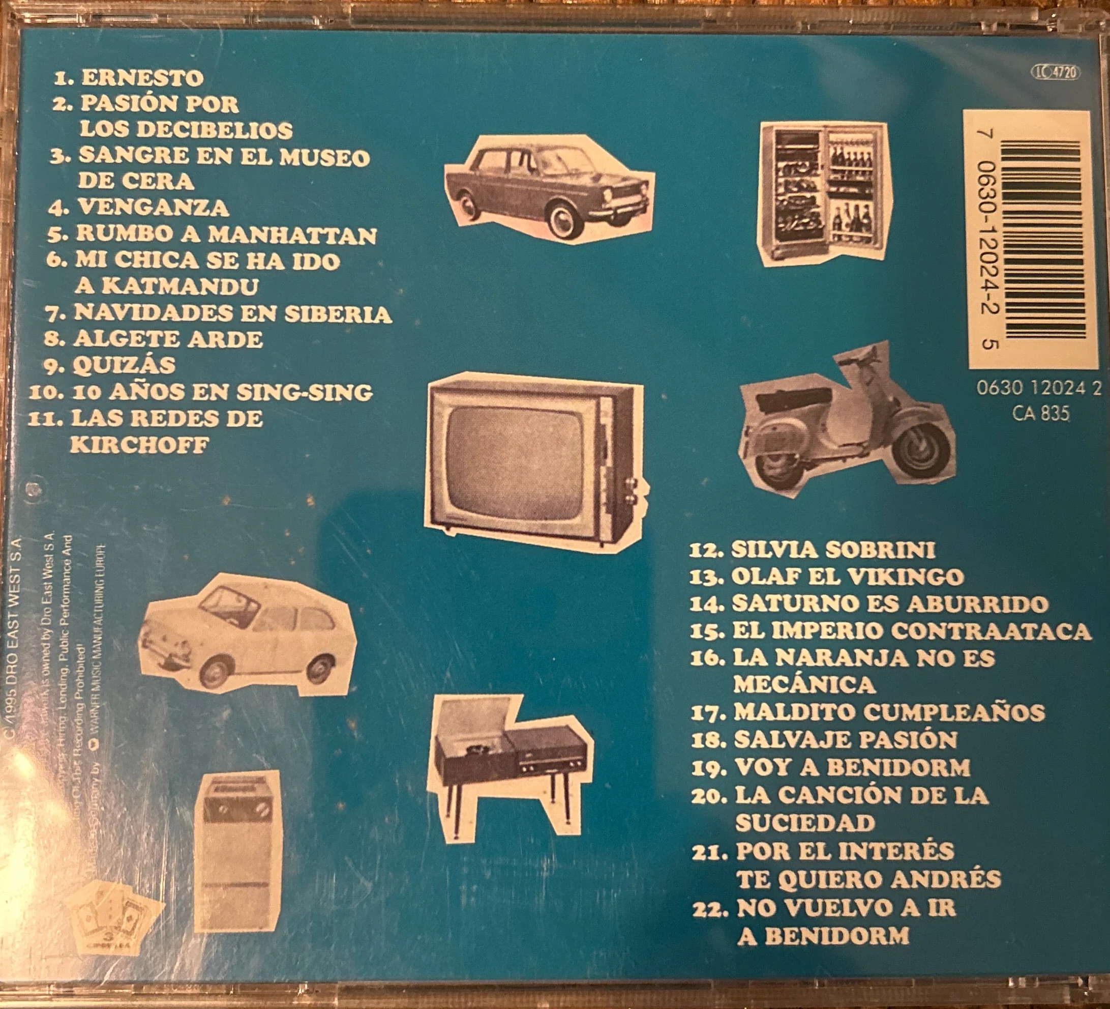 CD Los Nikis ‎– Mi Chica Se Ha Ido A Benidorm 2ª Mano - Image 2