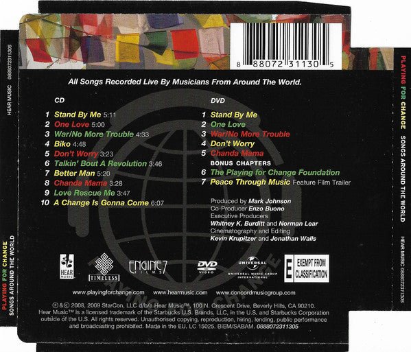 CD Playing For Change ‎– Songs Around The World 2ª mano - Image 2