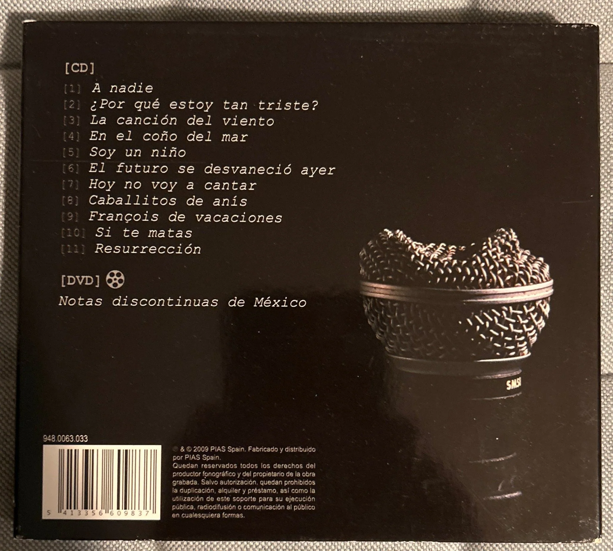 CD Javier Corcobado ‎– A Nadie 2ª Mano - Image 2
