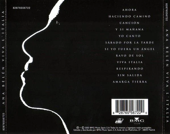 CD Ana Belén ‎– Viva L'Italia 2ª Mano - Image 2