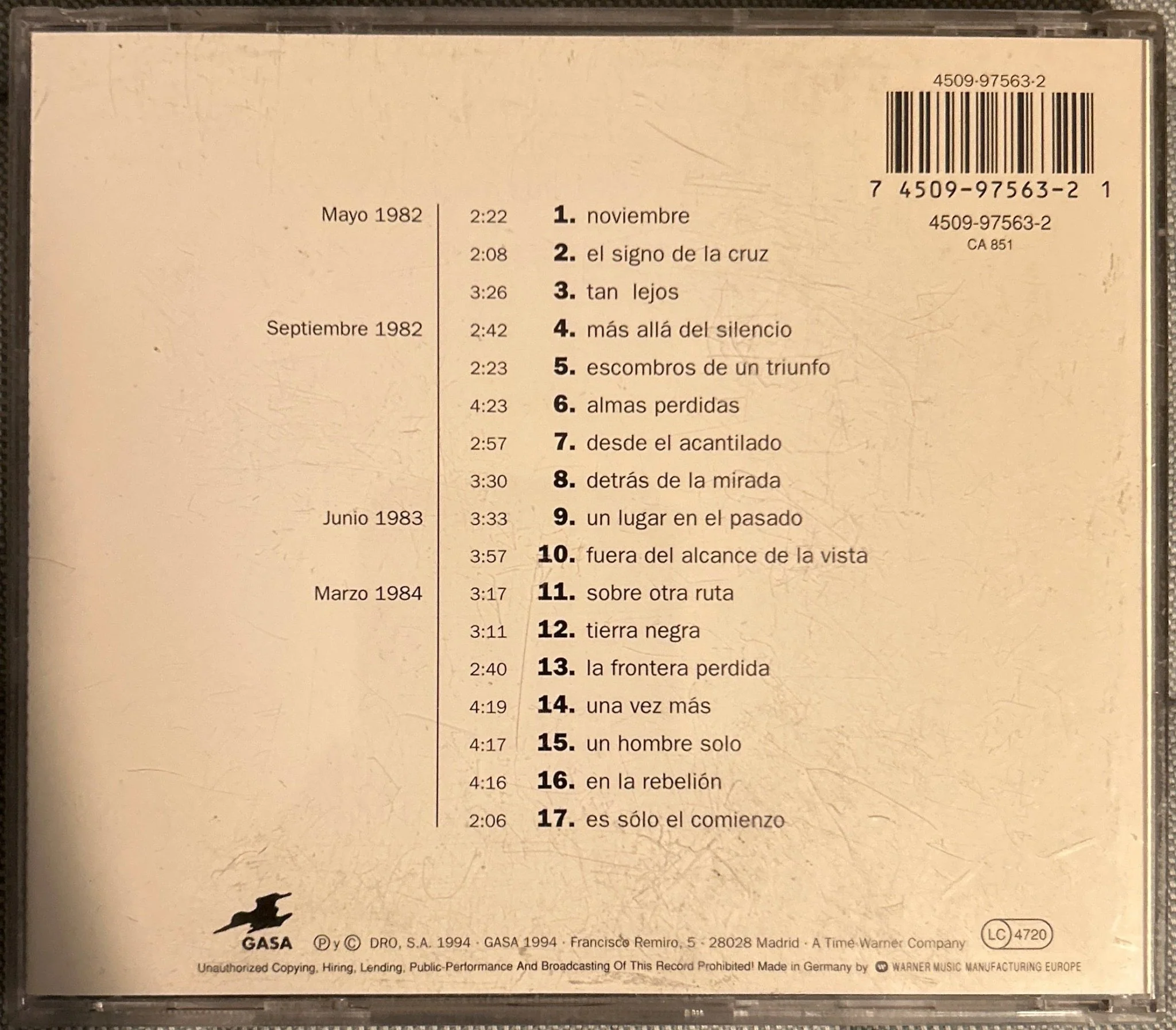 CD Decima Victima ‎– Resumen 2ª Mano - Image 3