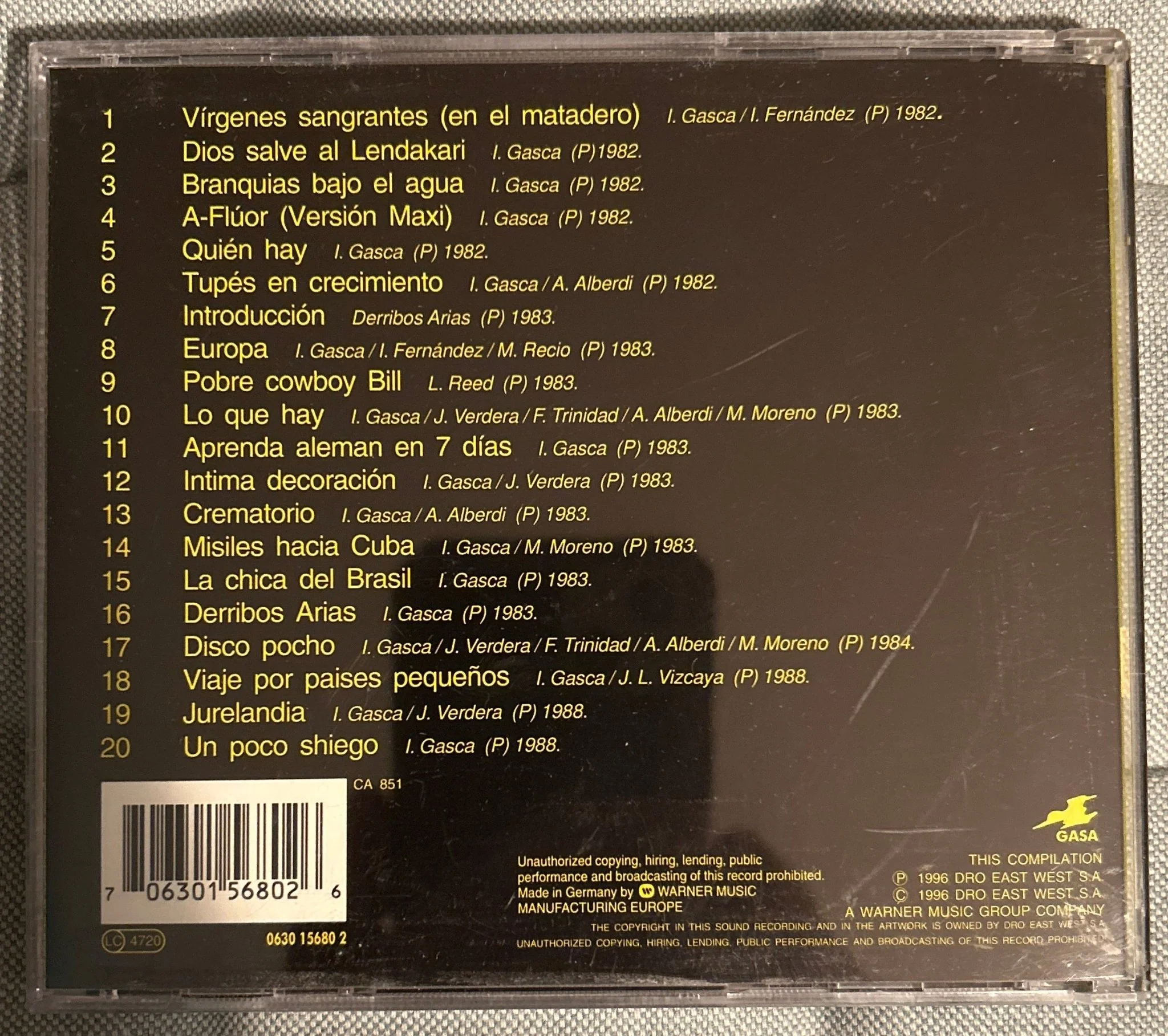 CD Derribos Arias ‎– CD 2ª Mano - Image 2