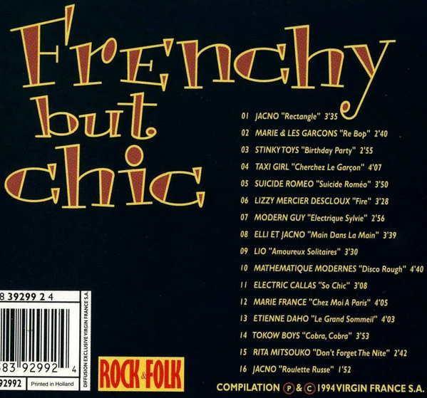 CD V/A – Frenchy But Chic  2ª Mano - Image 2
