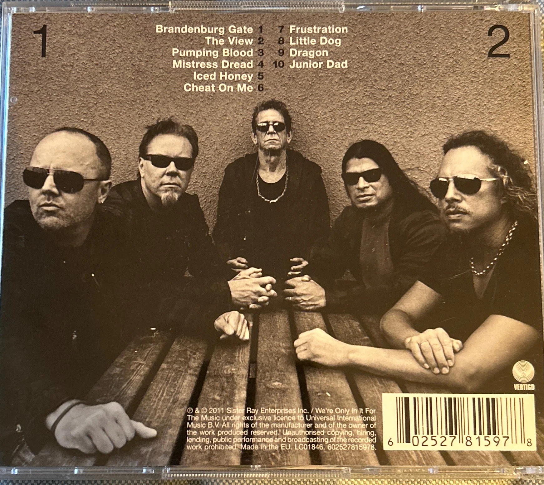 CD Lou Reed & Metallica ‎– Lulu 2ª Mano - Image 2