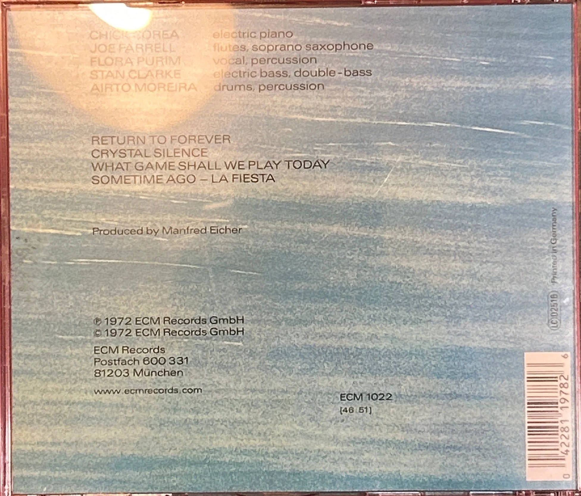 CD Chick Corea ‎– Return To Forever 2ª Mano - Image 2