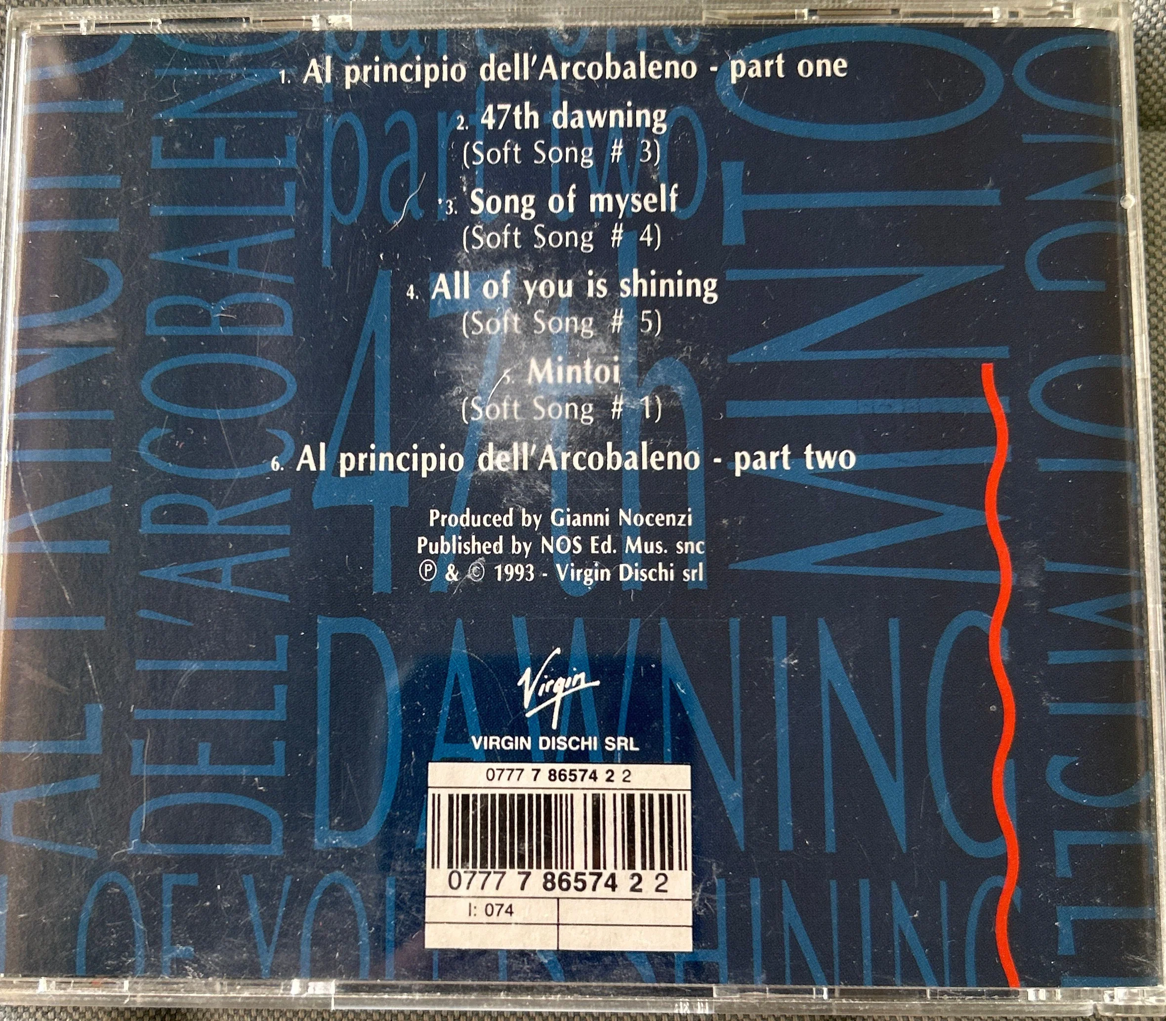 CD Gianni Nocenzi ‎– Soft Songs 2ª mano (Producto exclusivo recogida en tienda) - Image 2