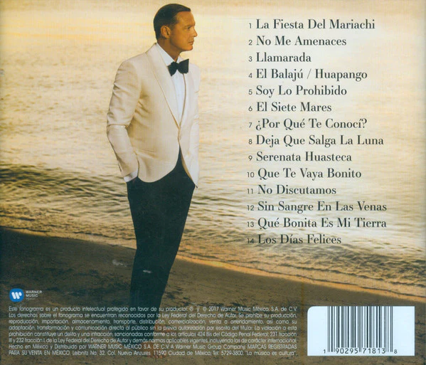 CD Luis Miguel – ¡México Por Siempre! 2ª Mano - Image 2