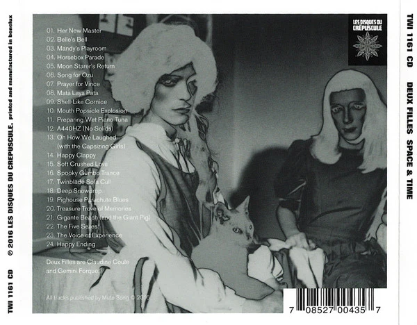 CD Deux Filles ‎– Space & Time 2ª Mano - Image 2
