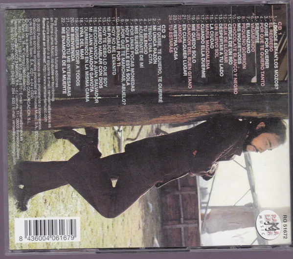 CD Manolo Galván ‎– Todas Sus Grabaciones En Discos Ariola y Belter (1971-1976) 2ª Mano - Image 2