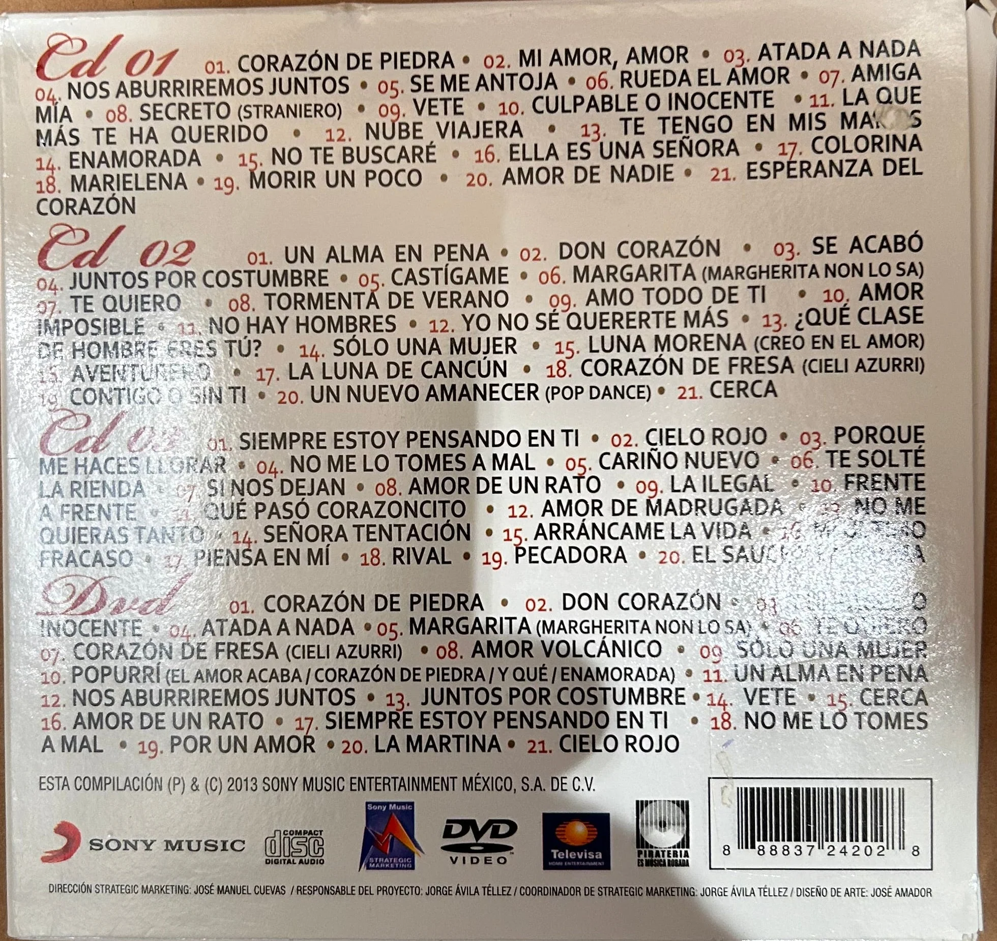 CD Lucía Méndez  – Lo Esencial 40 Aniversario 2ª Mano - Image 2