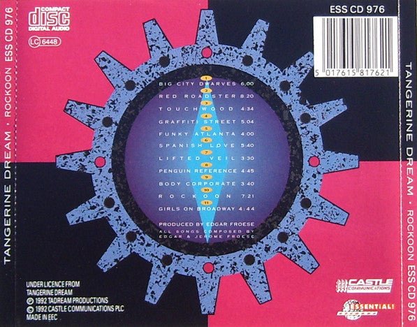 CD Tangerine Dream ‎– Rockoon 2ª Mano - Image 2