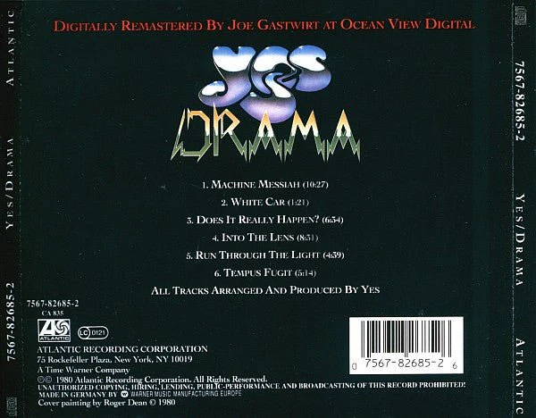 CD Yes ‎– Drama 2ª Mano - Image 2