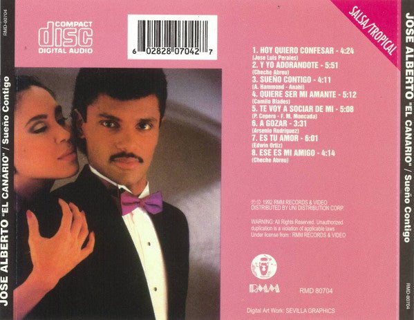 CD José Alberto 'El Canario' – Sueño Contigo 2ª Mano - Image 2