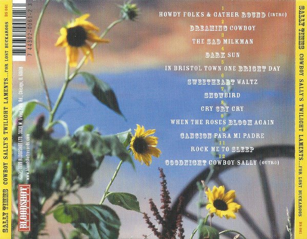 CD  Sally Timms ‎– Cowboy Sally's Twilight Laments...For Lost Buckaroos 2ª Mano - Image 2