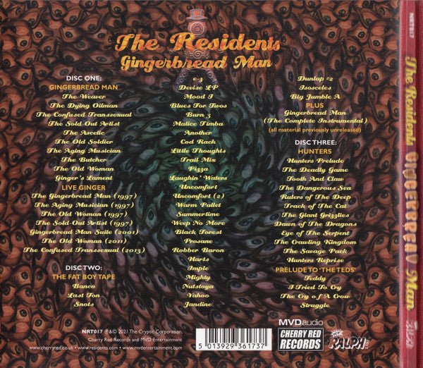 CD The Residents ‎– Gingerbread Man Nuevo precintado - Image 2