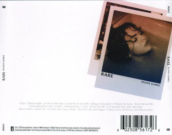 CD Selena Gomez ‎– Rare 2ª Mano - Image 2