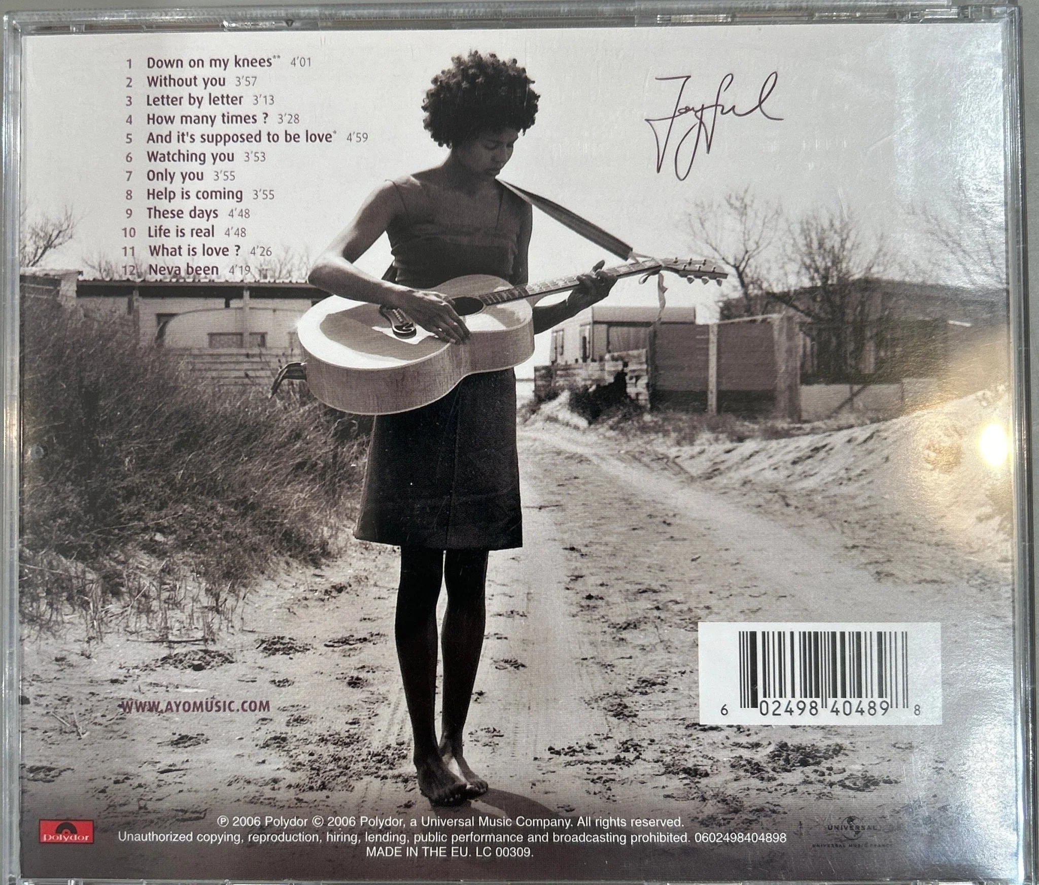 CD Ayo ‎– Joyful 2ª Mano (Producto exclusivo recogida en tienda) - Image 2