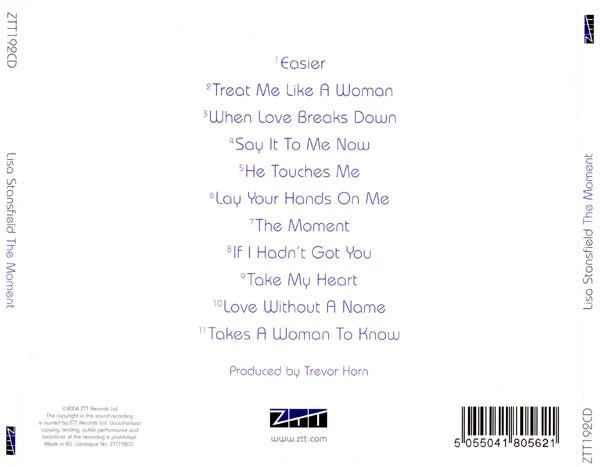 CD Lisa Stansfield – The Moment 2ª mano (Producto exclusivo recogida en tienda) - Image 2