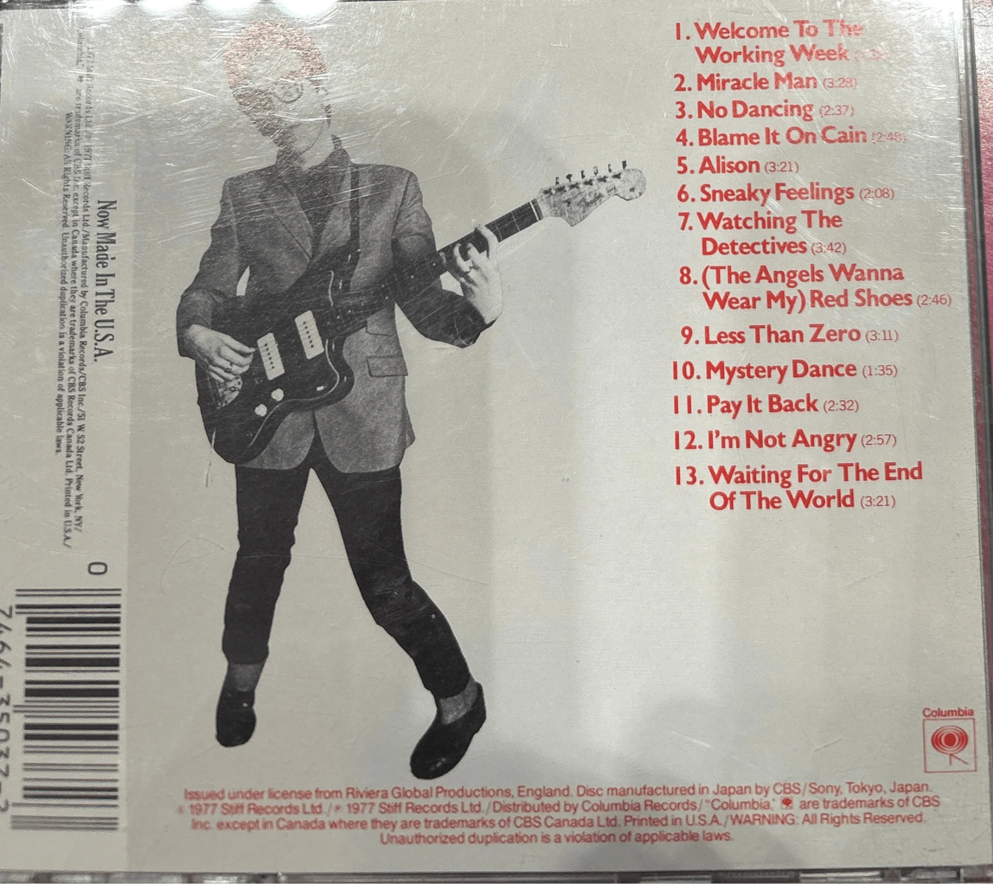 CD Elvis Costello – My Aim Is True 2ª mano (Producto exclusivo recogida en tienda) - Image 2