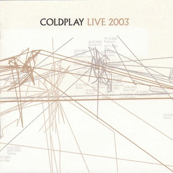 CD Coldplay ‎– Live 2003 2ª Mano (Producto exclusivo recogida en tienda)