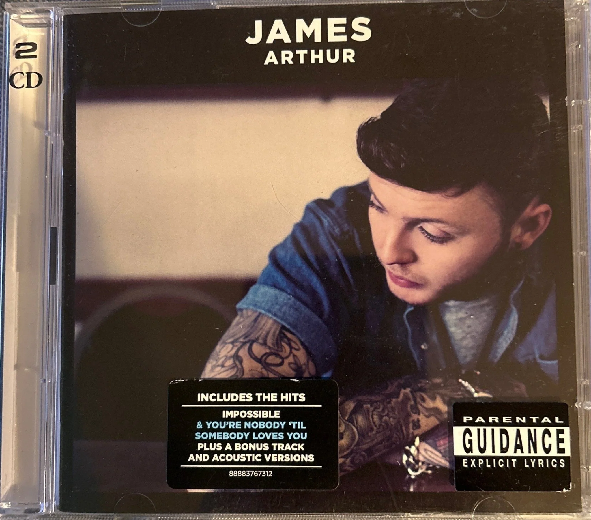 CD James Arthur ‎– James Arthur 2ª Mano (Producto exclusivo recogida en tienda)