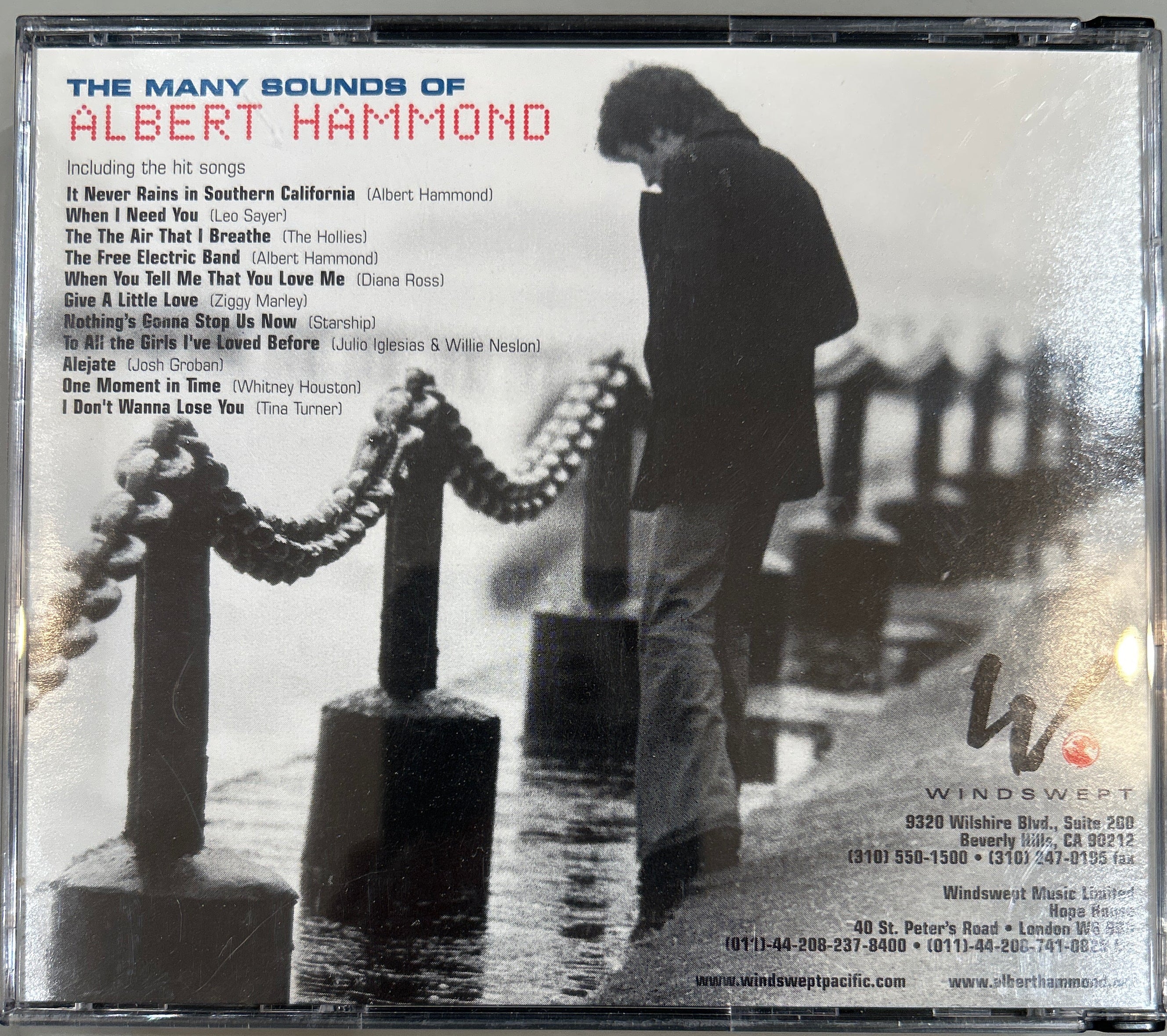 CD Albert Hammond – The Many Sounds Of Albert Hammond 2ª mano - Image 2