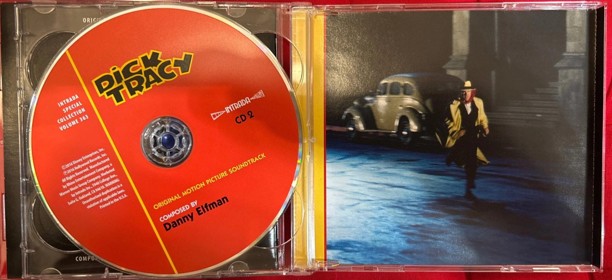 CD Banda Sonora Original Danny Elfman ‎– Dick Tracy (Madonna)  2ª Mano - Image 4
