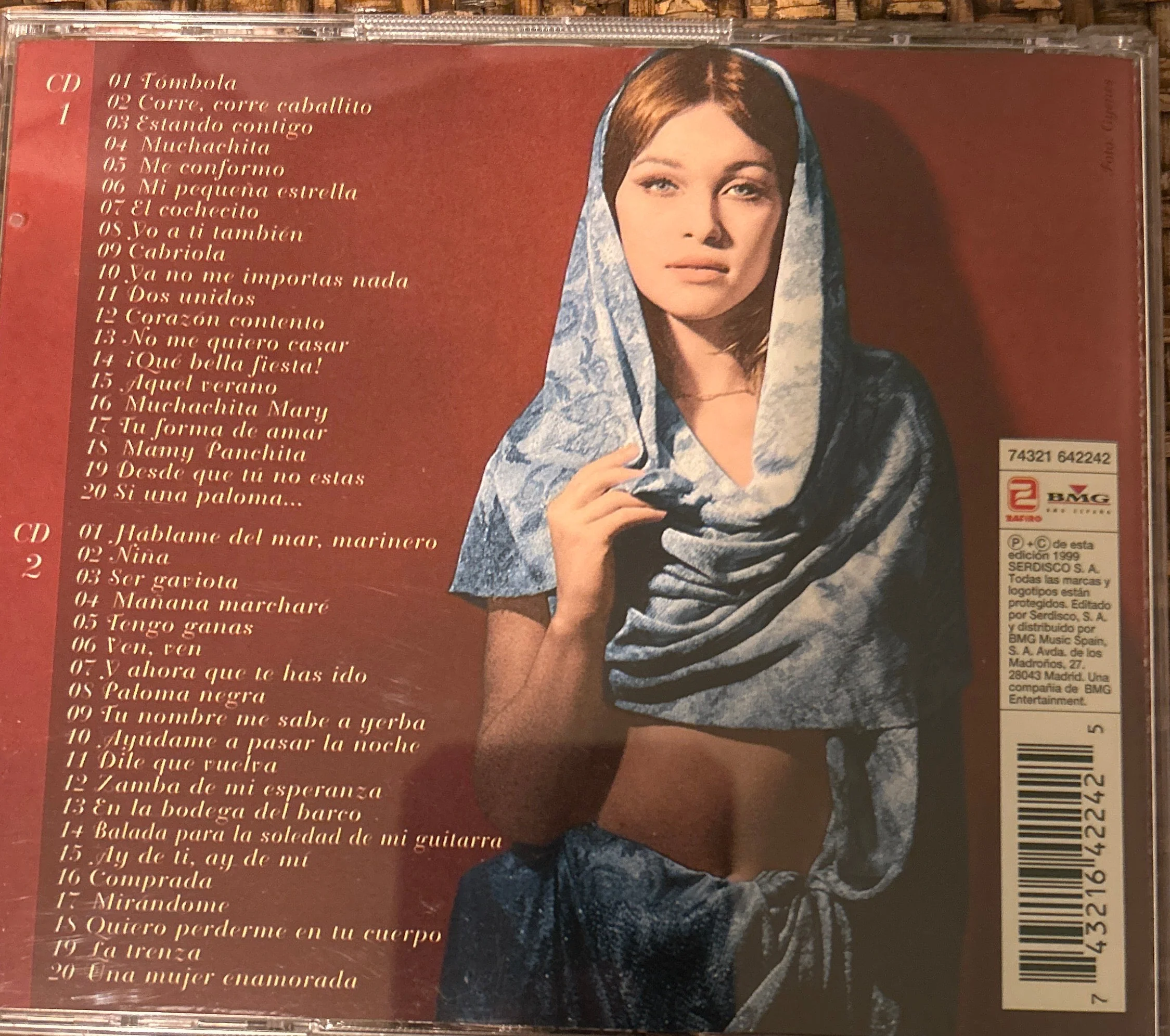 CD Marisol ‎– De Marisol A Pepa Flores 2ª Mano - Image 2