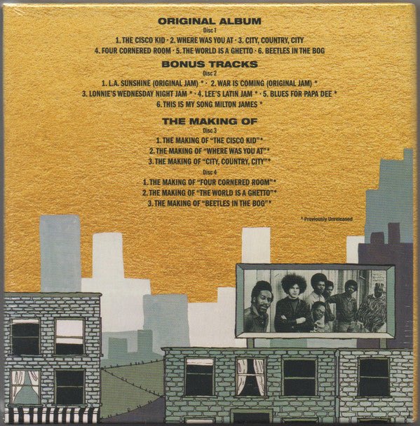CD Box set War – The World Is A Ghetto (The Complete Sessions) Nuevo precintado - Image 2