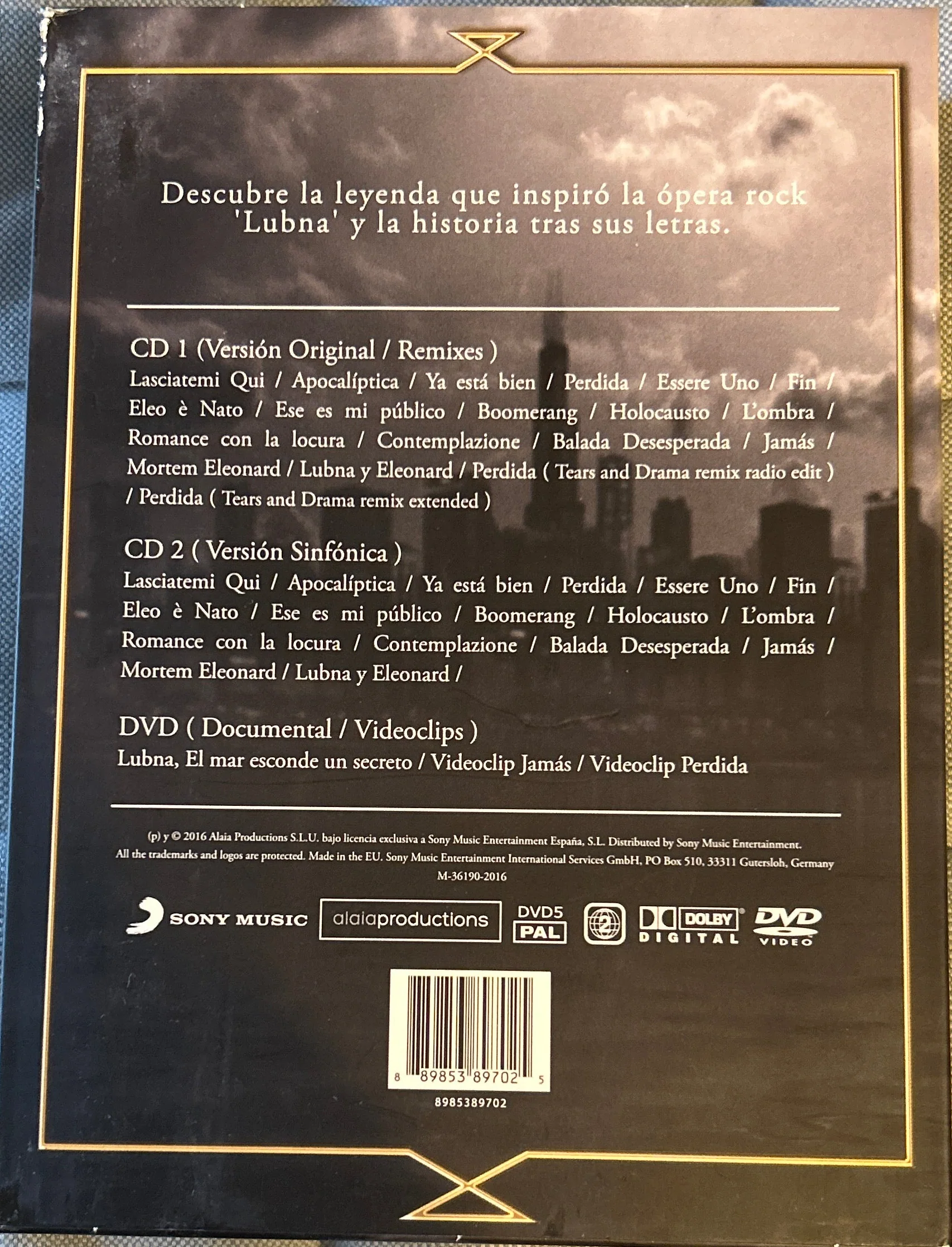 CD Boxset Mónica Naranjo ‎– Lvbna (Edición Leyenda) 2ª Mano - Image 2