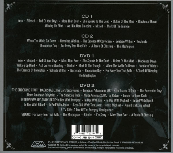 CD Boxset Evergrey - A Night To Remember 2xDVD+2xCD Nuevo precintado - Image 2