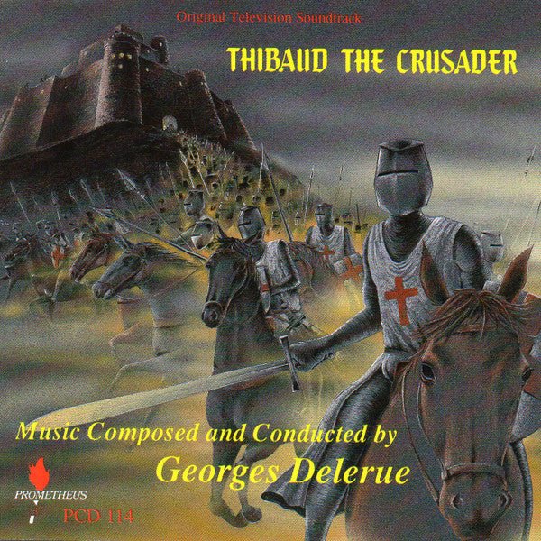 CD BSO - Georges Delerue ‎– Thibaud The Crusader (Original Television Soundtrack) 2ª mano