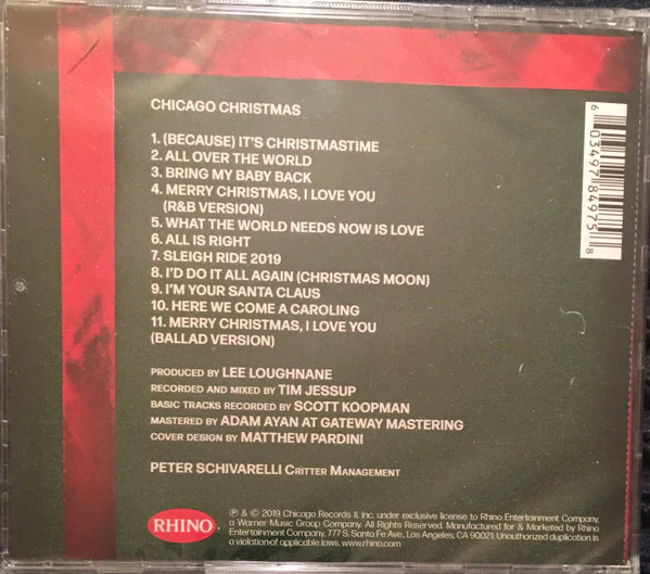 CD Chicago ‎– Chicago Christmas Nuevo precintado - Image 2