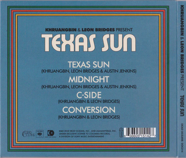 CD Khruangbin & Leon Bridges – Texas Sun Nuevo precintado - Image 2