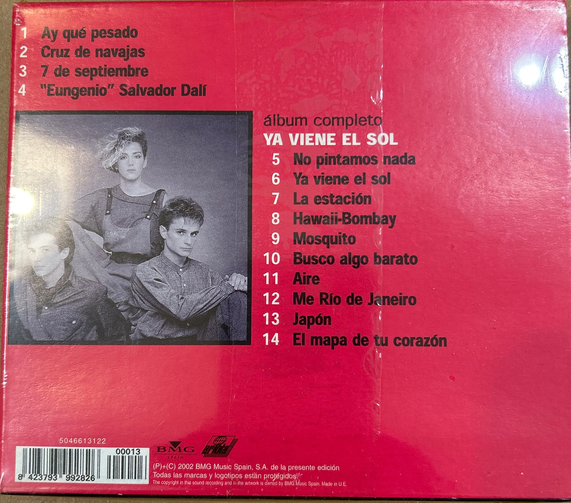 CD Mecano ‎– Ya Viene El Sol Nuevo precintado (Producto exclusivo recogida en tienda) - Image 2