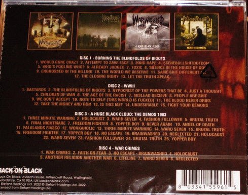 CD Warwound ‎– Fatally Wounded - Anthology Nuevo precintado - Image 2