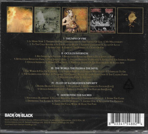 CD Kult Ov Azazel ‎– Artic Records Recordings Nuevo precintado - Image 2